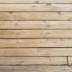 Fototapeta premium Smooth wooden planks with natural grain pattern aligned in horizontal rows for rustic and elegant interior design