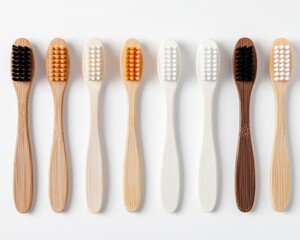 Eco-Chic Oral Care Minimalist Bamboo Toothbrush Collection Showcasing Sustainable Design and Zero-Waste Lifestyle Trends for Conscious Consumers