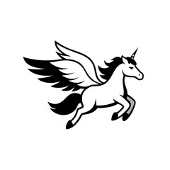sticker design of Unicorn