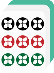 Colorful Chinese Mahjong