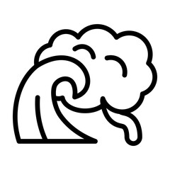 Brainstorming Vector Line Icon Design