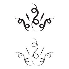 line sparkle icon. comic style decorative lines, burst effects, and dynamic radial patterns  for enhancing with energetic visual element. Vector illustration. EPS 10/ AI