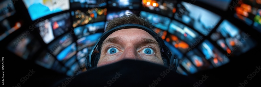 Poster High-Intensity Mission Control Immersive Tech Visualization of Complex Data Environments - Next-Gen Aerospace Operations and Digital Workflow Innovation