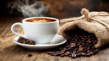 Aromatic Coffee Delight: Indulge in the Rich Aroma and Flavor of Freshly Brewed Coffee.
