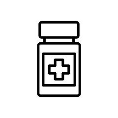 Obraz premium Medicine icon vector design in trendy style