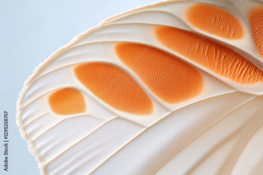 Poster Biomimetic Design Insights Ultra-Detailed Morpho Butterfly Wing Macro - Innovative Texture and Pattern Exploration for Scientific and Creative Industries