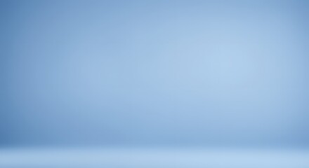 Light Blue Studio Background for Product Display or Abstract Photography