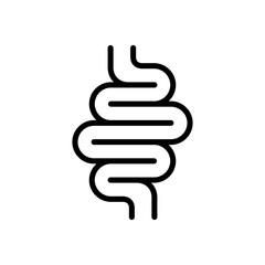intestine icon vector design in trendy style
