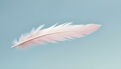 Fototapeta premium feather, blue, delicate, soft, texture, light, floating, nature, graceful, elegant, airy, gentle, minimal, serene, peaceful, dreamy, artistic, abstract, pattern, smooth, detailed, ethereal, pastel, 
