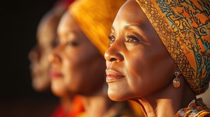 Cultural Harmony Portrait Vibrant Textiles and Serenity in Communal Worship - Stock for Diversity Marketing and Multicultural Event Promotion