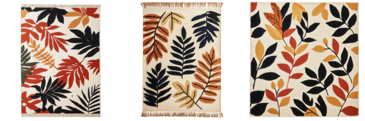 Vibrant autumn foliage patterns in warm tones of red orange yellow and brown for home decor lifestyle designs textiles wallpapers and other creative applications