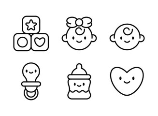 Cute Baby Icons