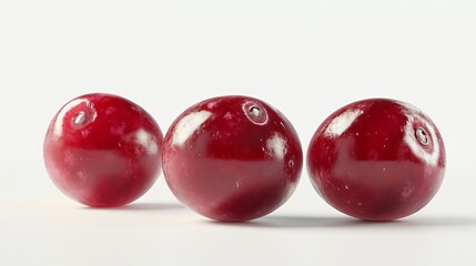 Cranberry. cranberry on white background