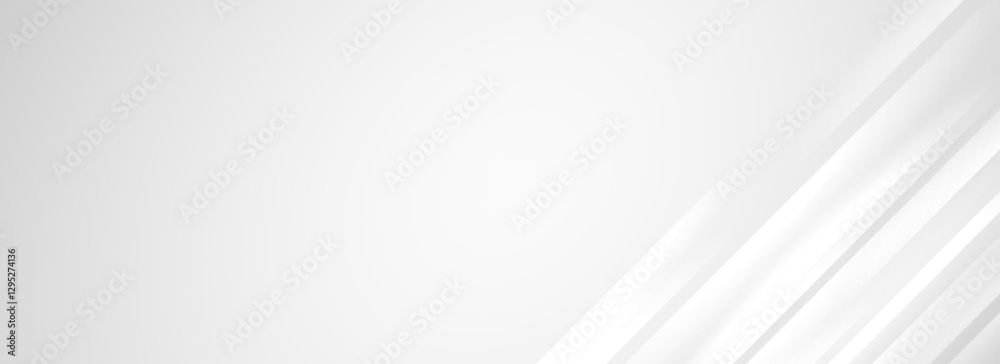 Poster diagonal grey gradient line background. abstract silver striped wallpaper. light gray tech backdrop.