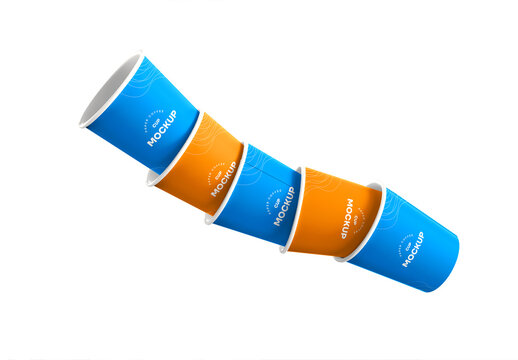 Paper Coffee Cup Mockup