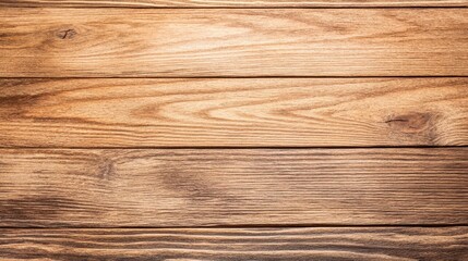 Fototapeta premium Close-up view of rustic wooden planks showcasing natural grain patterns and textures