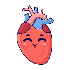cute heart organ