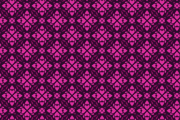 Pink Love Seamless Pattern