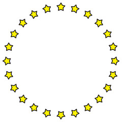 별 모양 별버튼 일러스트 Star