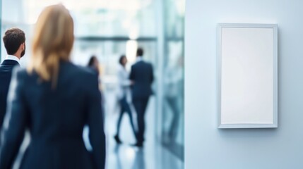 Executive departures with a farewell message on a bulletin board. Featuring leadership transition and career change