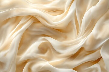 Obraz premium Elegant Beige Fabric Texture