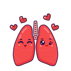 cute lungs organ