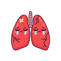 cute lungs organ