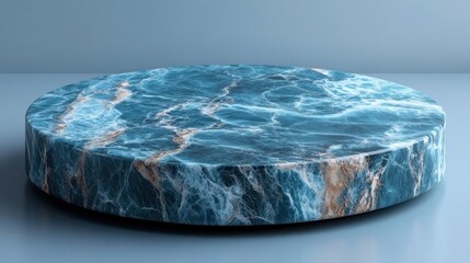 podium pedestal marble pattern for product display isolated,studio background