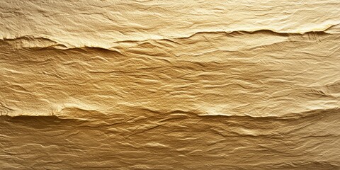 A textured, golden surface with layered, wavy patterns, evoking a sense of warmth and richness.