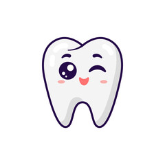 cute tooth cartoon