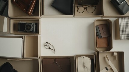 Executive departures with a leader鈥檚 personal items being packed into boxes. Featuring nostalgia and transition