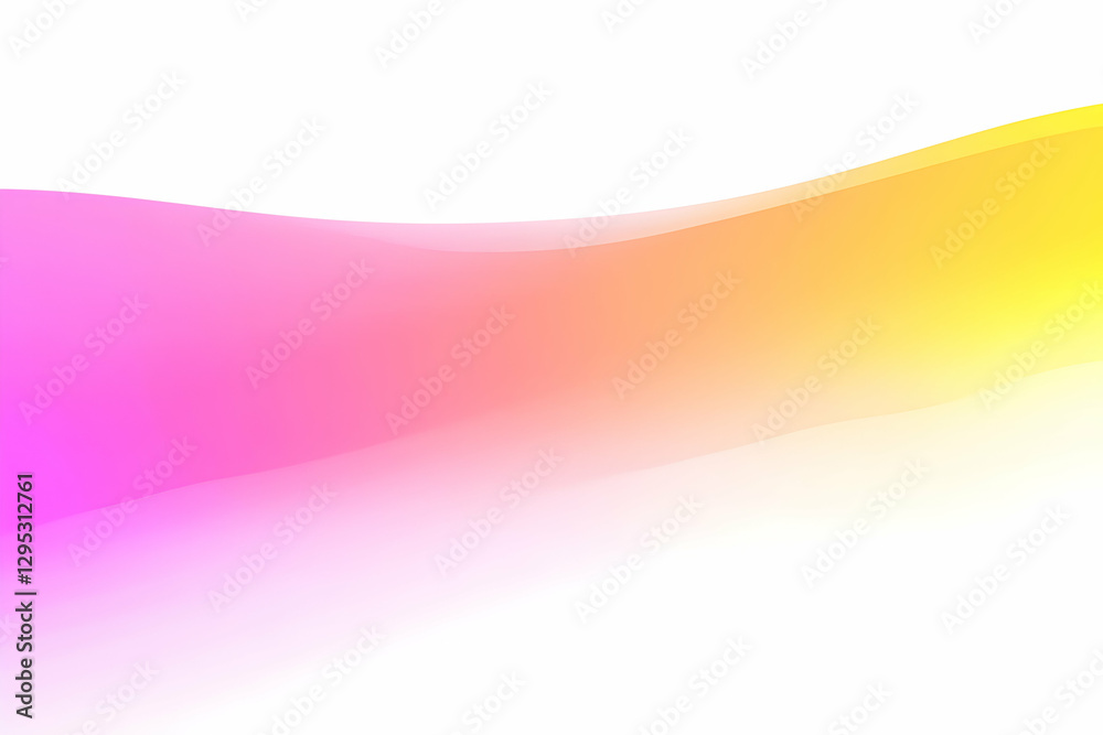 Poster abstract background with dynamic wave shapes and vibrant gradient colors, creating a modern and styl