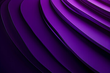 Fototapeta premium Abstract purple curves and shadows create a visually striking and modern background, ideal for graphic design projects and presentations with a sleek aesthetic