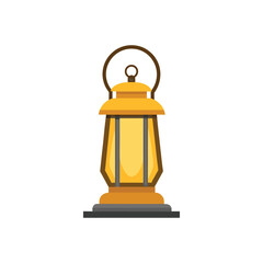 Arabic lamp with candle icon