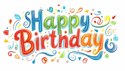 Fototapeta premium Vibrant hand-painted 