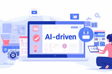 AI-Driven Solutions, Enhancing Business Productivity and Security with Artificial Intelligence Technology and Data-Driven Insights for Modern Business