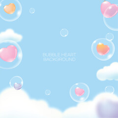 0227-BUBBLE HEART2