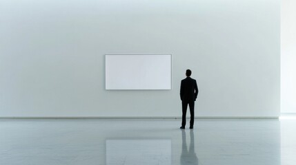 Obraz premium Executive departures with a personal farewell message on a whiteboard. Featuring leadership transition and career change