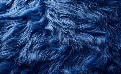 Obraz premium Captivating Abstract Texture of Soft Blue Fur, A Visually Stunning and Tactile Exploration of Color and Texture for Artistic and Design Purposes