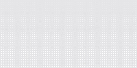 Dot white gray wave light technology texture background. Abstract big data digital  halftone