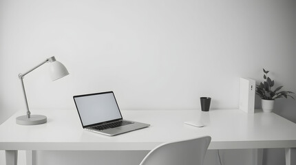 Fototapeta premium Minimalist & Clean Workspaces