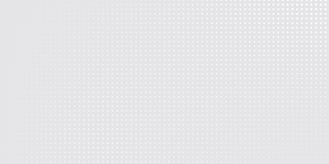 Dot white gray wave light technology texture background. Abstract big data digital  halftone