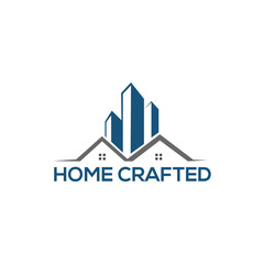 Real estate Template logo design vector.