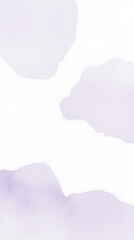 An Abstract Watercolor Wash, Soft And Ethereal, Displaying A Gradient From Pale Lavender To Deep Violet, The Shapes Are Organic And Undefined, The Style Is Delicate And Dreamy, On Th.
