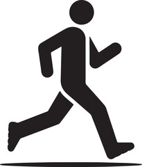 Isolated black jogging walking running icon Vector, black jogging walking running Silhouette,black jogging walking running icon set, black jogging walking running for logo,color black jogging walking 
