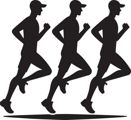 Isolated black jogging walking running icon Vector, black jogging walking running Silhouette,black jogging walking running icon set, black jogging walking running for logo,color black jogging walking 