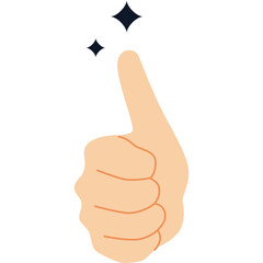 Thumbs Up Vector Illustration