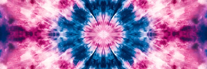 Vibrant Tie-Dye Pattern
