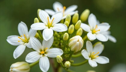 Fototapeta premium white flowers in the garden