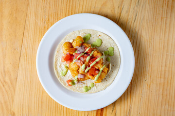 shrimp taco